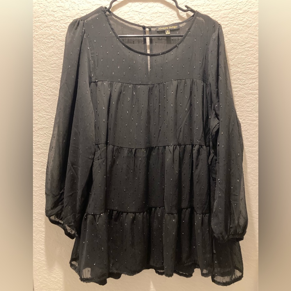 Black Dressy Blouse